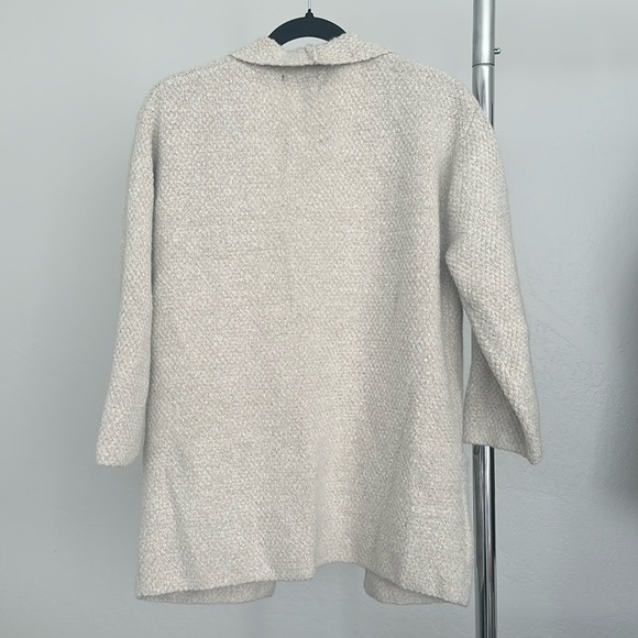 MANGO Oversized Wool Blend Cardigan - Picture 2 of 8